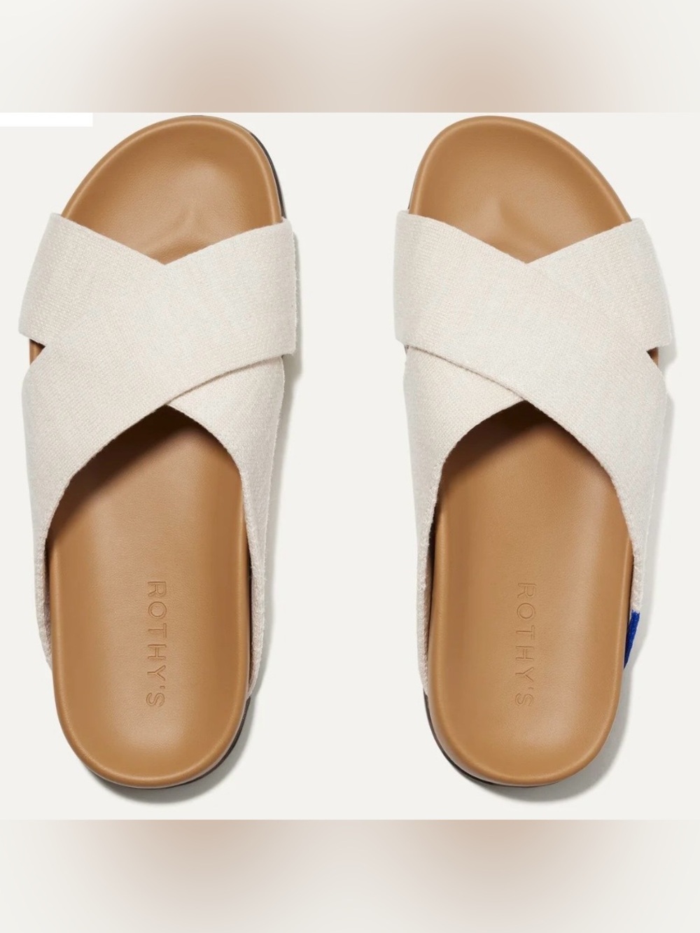 Rothy's The Weekend Slide in Oat size 9.5